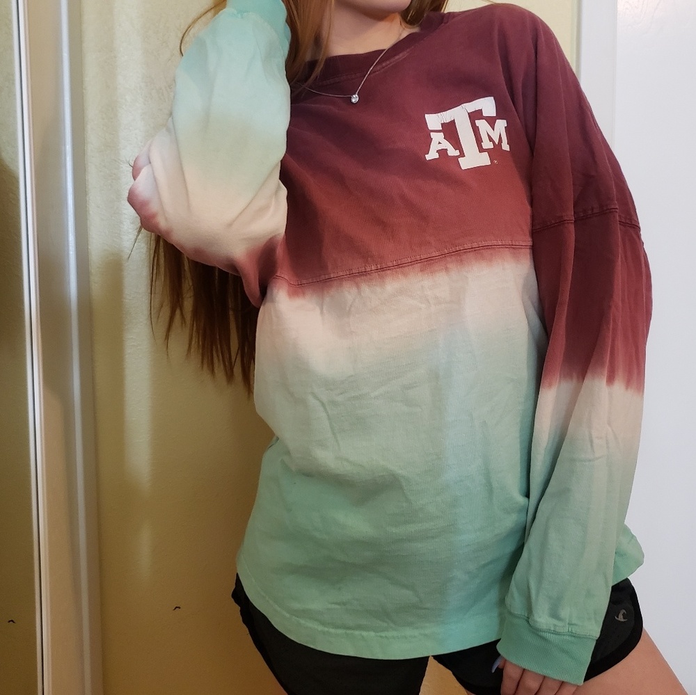 Texas A&M college long sleeve shirt.